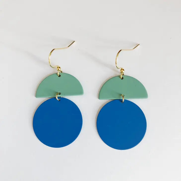 Orla Earrings | Electric Blue