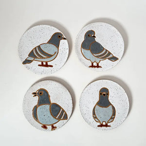 Pigeon Coaster Set of 2