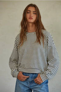 Saybrook Striped Pullover