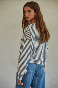Saybrook Striped Pullover