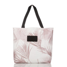 The Day Palms Reversible Tote in Rose Gold