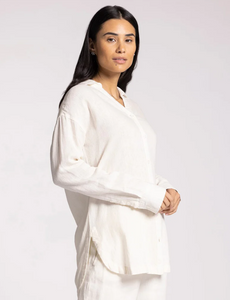The Holden Tunic in Vintage White