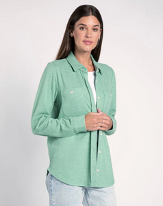 The Lewis Shirt in Sea Green