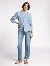 The Natalia Shirt in Chambray Daisy