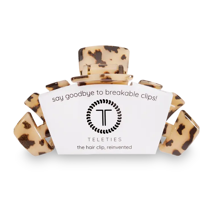 Blonde Tortoise Large Hair Clip