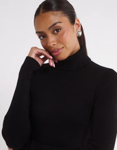 The Turtleneck Top in Black