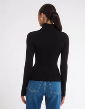 The Turtleneck Top in Black