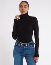 The Turtleneck Top in Black