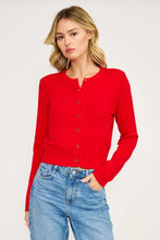 The Celeste Heart Button Cardigan