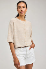 The Genevieve Cardigan in Linen