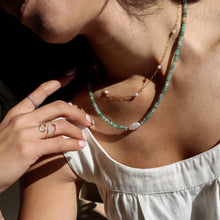 The Venus Gemstone Necklace - 16"