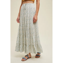 The Madelyn Maxi Skirt in Sage