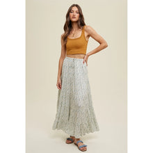 The Madelyn Maxi Skirt in Sage