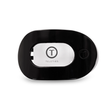 Round Flat Hair Clip | Med. | Jet Black