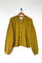 The Leila Mohair Cardigan in Bistro Yellow