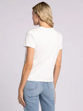 The Asher Tee in White