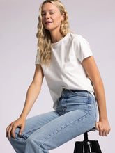 The Asher Tee in White