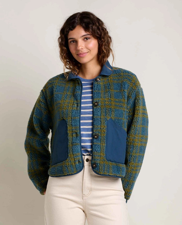 Women's Sespe Jacket in Ink Plaid