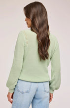 The Hailey Pullover Sweater in Cactus