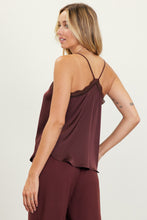 The Maddison Cami in Chocolate