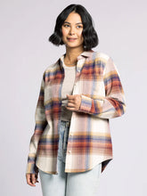 The Desiree Flannel Shirt in Multi Plaid