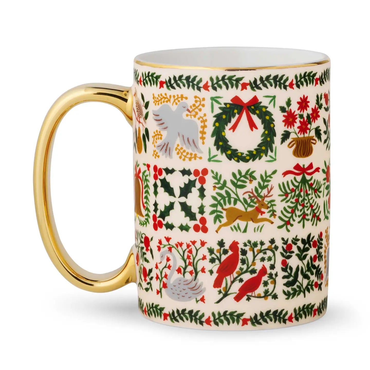 Christmastide Porcelain Mug