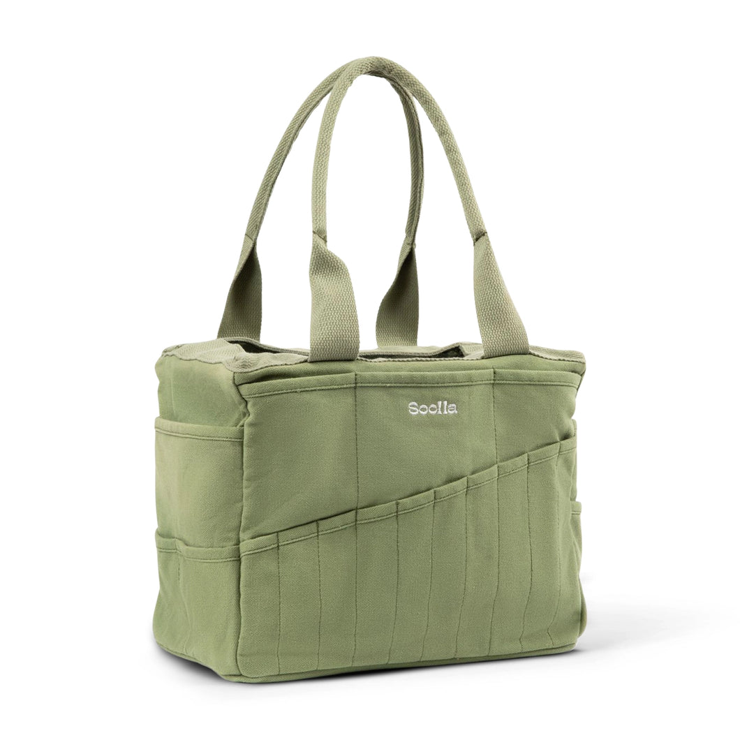 Soolla Studio Artist Bag in Ganja Green
