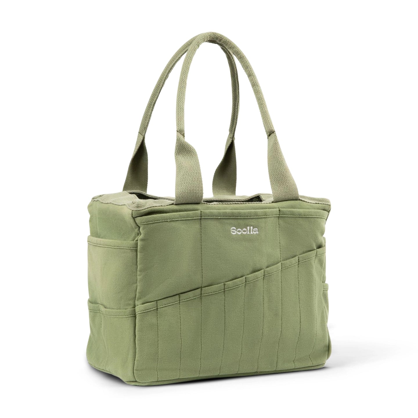 Soolla Studio Artist Bag in Ganja Green