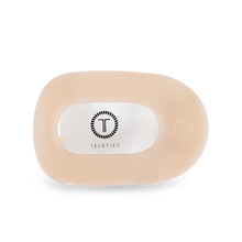 Round Flat Hair Clip | Medium | Almond Beige