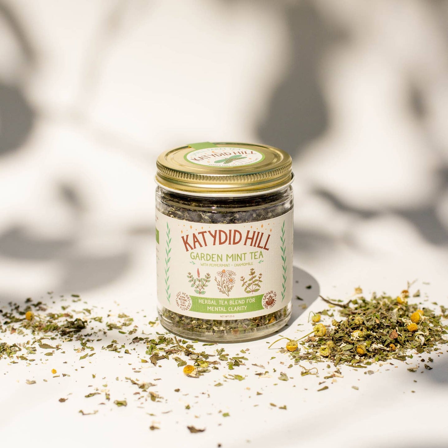 Garden Mint Tea - Herbal Tea For Mental Clarity - Loose Leaf