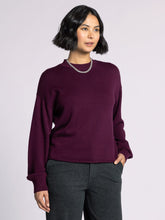 The Fatima Sweater in Deep Cherrywood