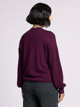 The Fatima Sweater in Deep Cherrywood