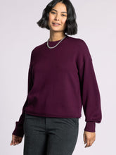 The Fatima Sweater in Deep Cherrywood