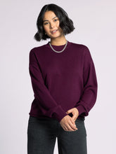 The Fatima Sweater in Deep Cherrywood