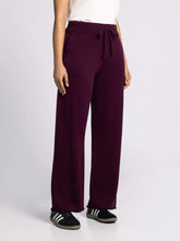 The Fatima Pants in Deep Cherrywood