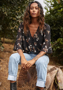Tatiana Blouse in Black