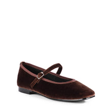Frankly My Dear Chocolate Velvet Flat