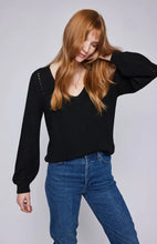 The Hailey Pullover Sweater in Black