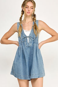 The Hayden Denim Romper