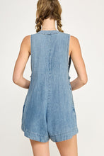 The Hayden Denim Romper