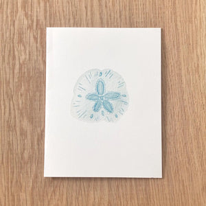 Sandy Watercolor Notecard by Swell Art Company