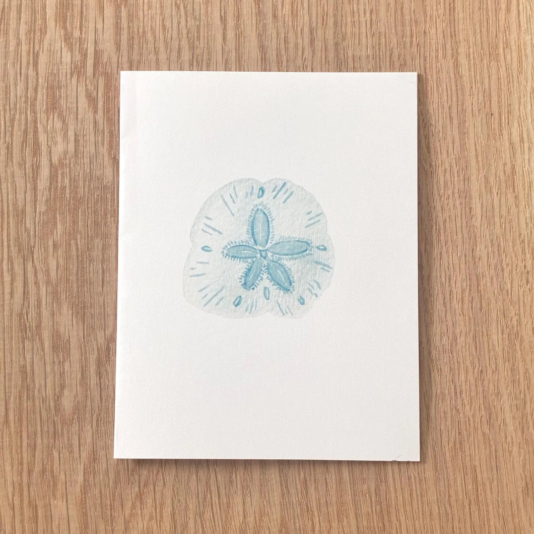 Sandy Watercolor Notecard by Swell Art Company