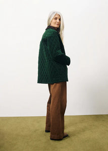 Laia Coat in Vert Foret