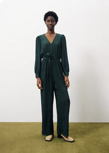 The Madleen Jumpsuit in Vert Foret