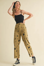 The Beatrice Crop Pants in Sand