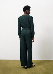 The Madleen Jumpsuit in Vert Foret