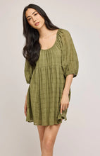 The Tallulah Mini Dress in Matcha