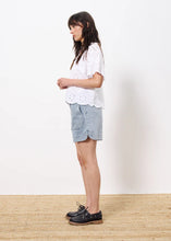The Neda Top in Blanc