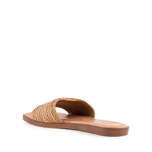 Palms Perfection Slide in Tan
