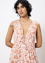 The Paulonie Dress in Set Table Print